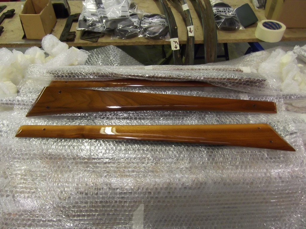 Wood following restoration