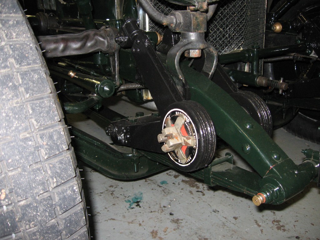 Front axle overhaul complete