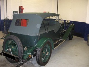 We were asked to tidy up the back end