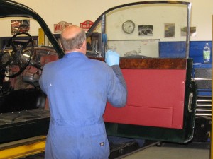 XK140 door almost finished